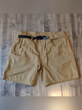 Kavu Mens Chilli Lite Khaki Shorts Size XL